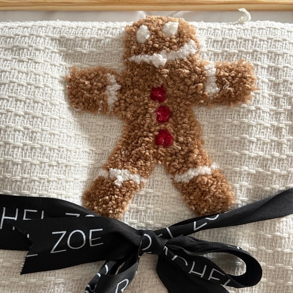 Rachel Zoe Gingerbread Man Blanket - Picture 2 of 3